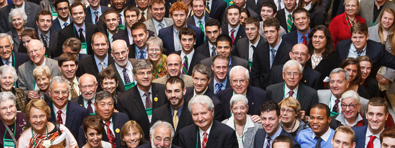 Alumni and guests at the 2013 Centennial Celebration