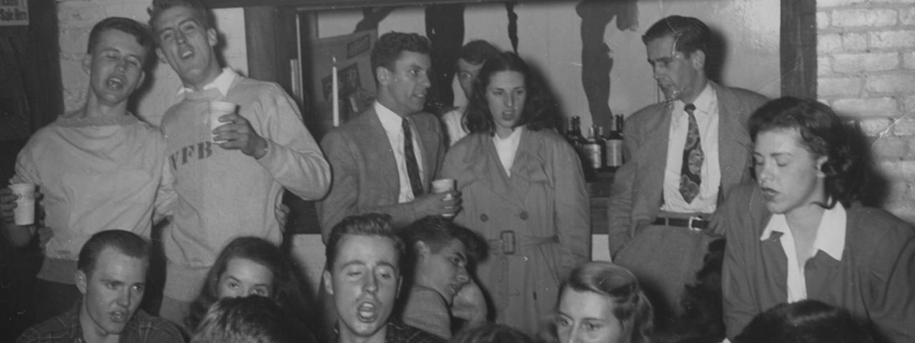 Rathskeller scene, ca. 1947